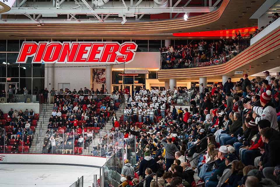 Martire Family Arena hockey game